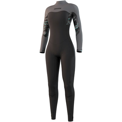  Mystic Womens DAZZLED 5/3mm Back Zip Wetsuit - Black