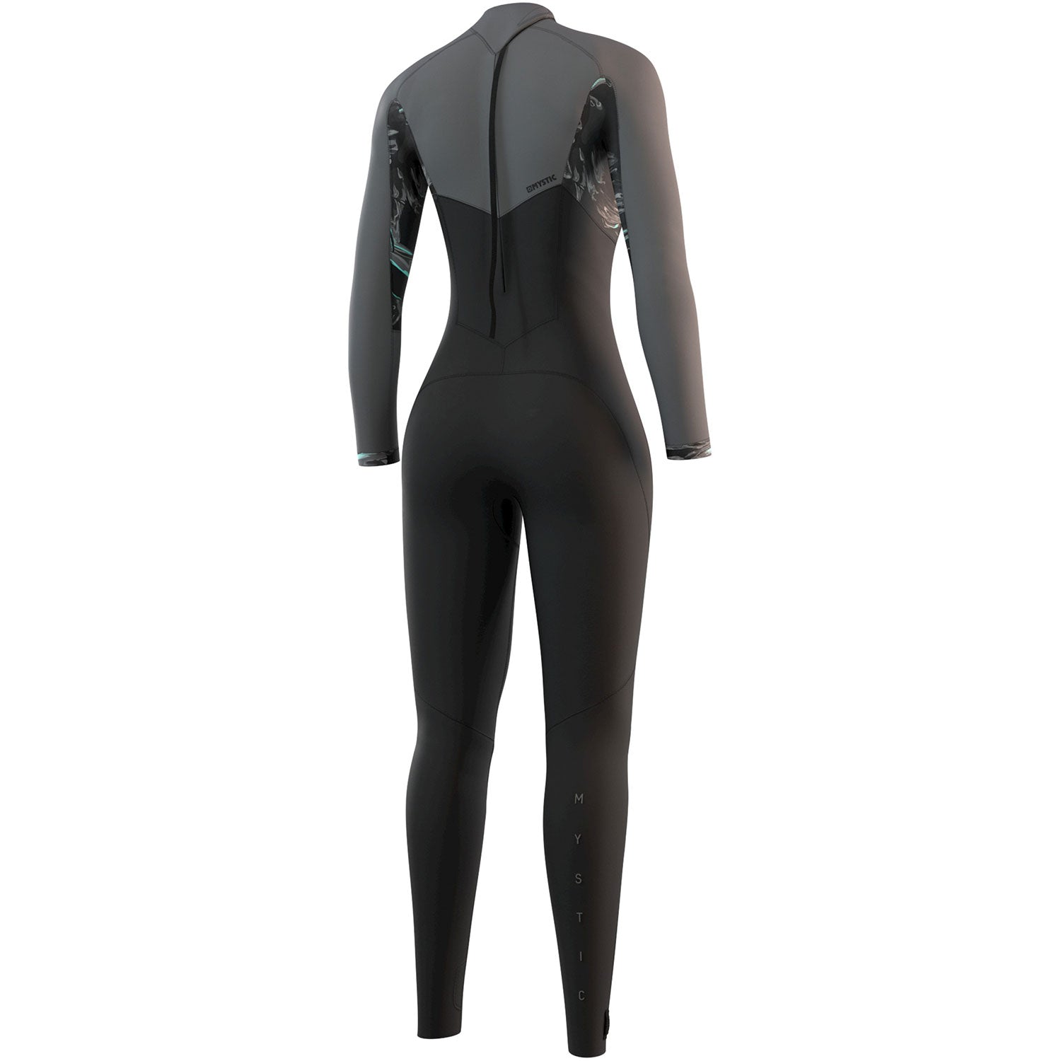  Mystic Womens DAZZLED 5/3mm Back Zip Wetsuit - Black