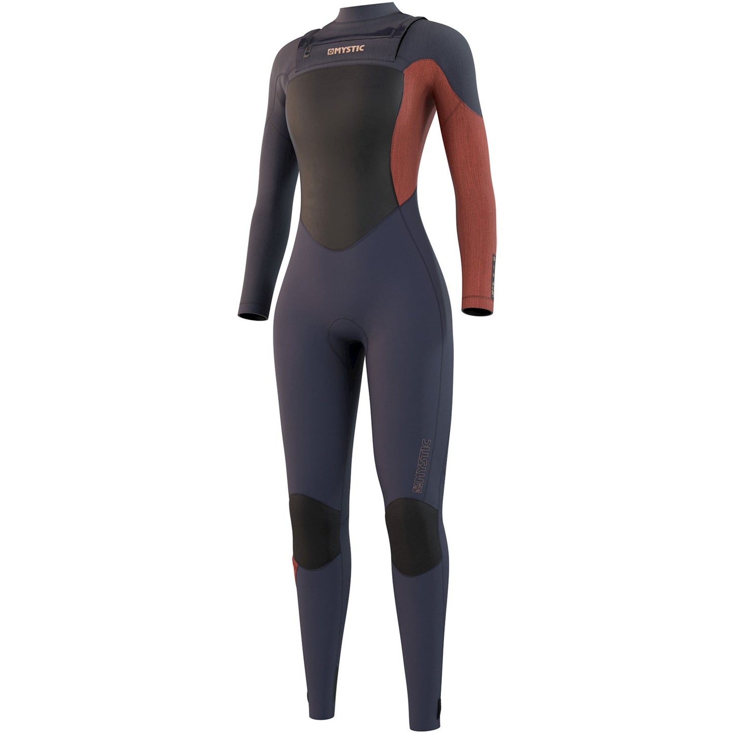  Mystic Womens Diva 3/2mm Front Zip Wetsuit - Night Blue