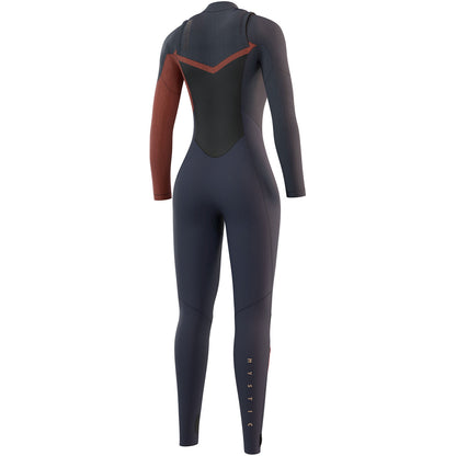  Mystic Womens Diva 3/2mm Front Zip Wetsuit - Night Blue
