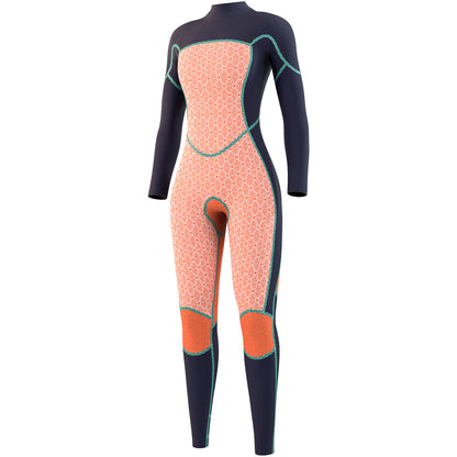  Mystic Womens Diva 3/2mm Front Zip Wetsuit - Night Blue