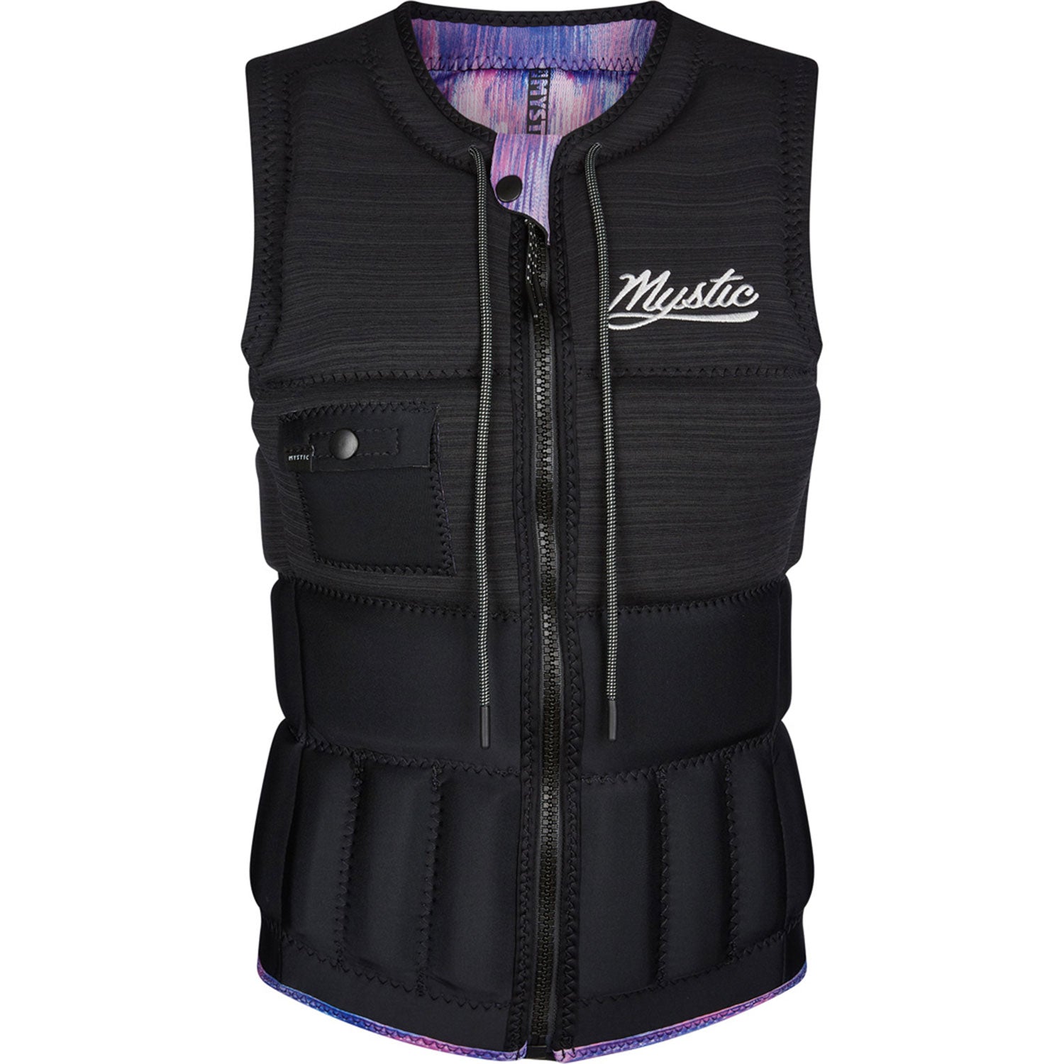  Mystic Womens DIVA FZip Wakeboard Impact Vest - Lisa Balou