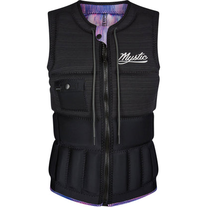  Mystic Womens DIVA FZip Wakeboard Impact Vest - Lisa Balou