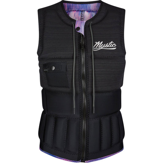  Mystic Womens DIVA FZip Wakeboard Impact Vest - Lisa Balou