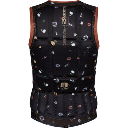  Mystic Womens DIVA FZip Wakeboard Impact Vest - Rusty Red