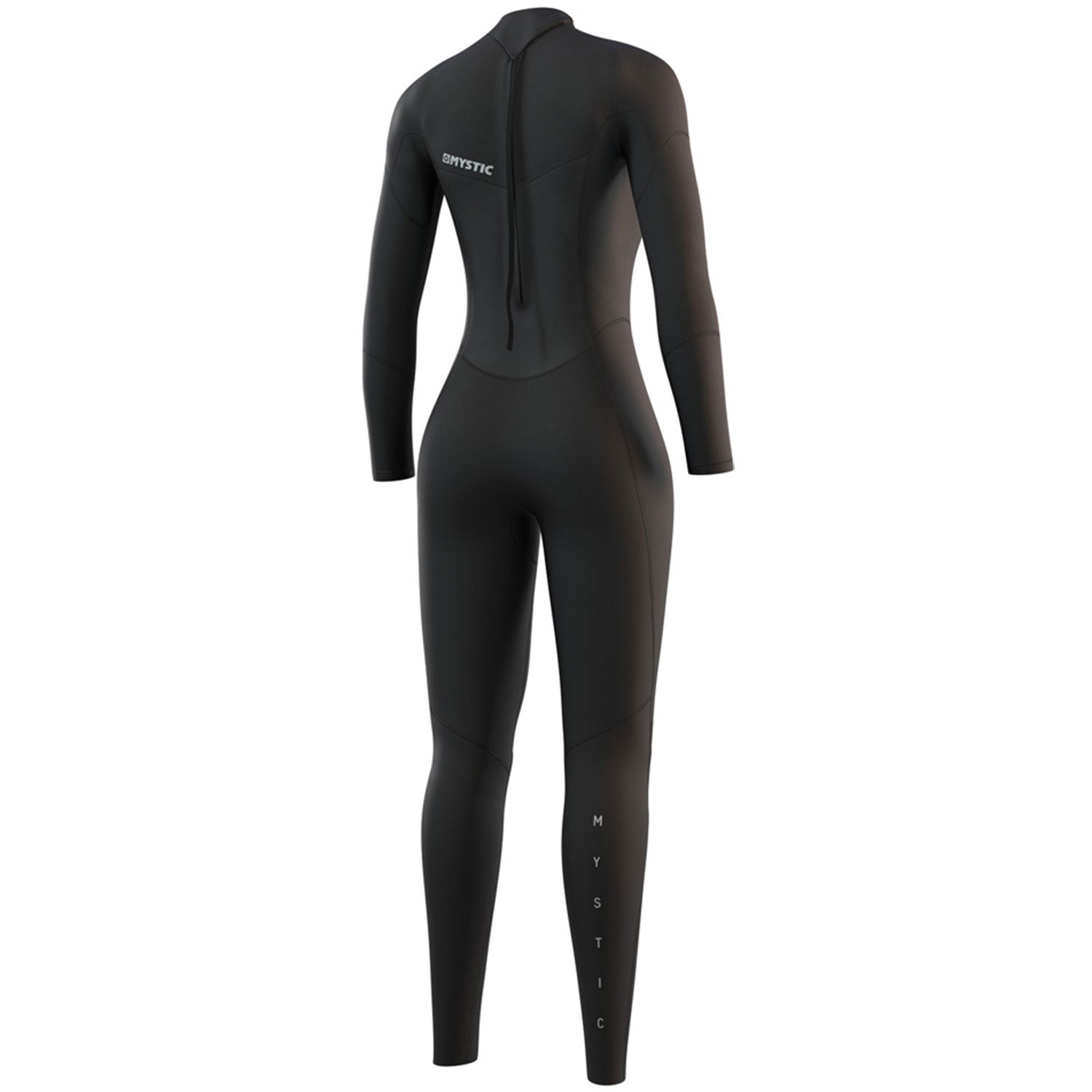  Mystic Womens Star 3/2mm Back-Zip Fullsuit Wetsuit - Black