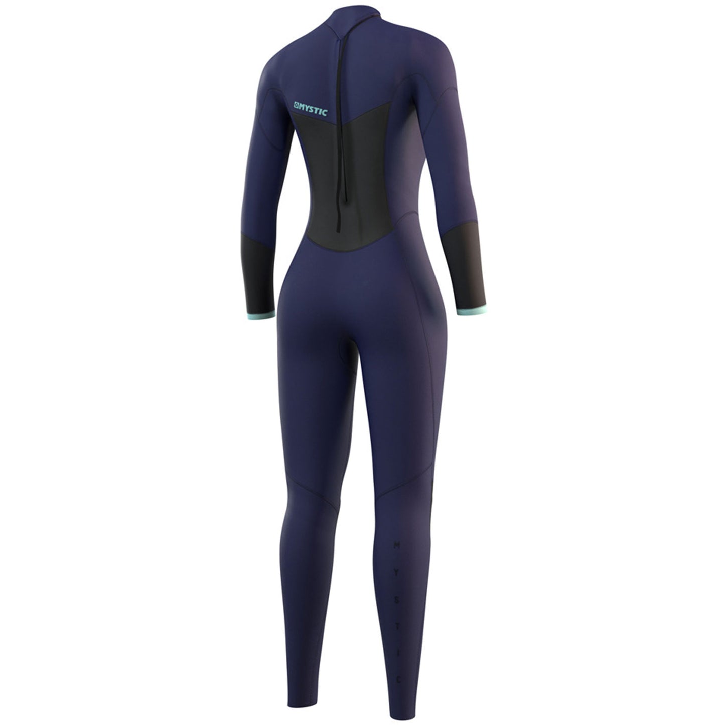  Mystic Womens Star 3/2mm Back-Zip Fullsuit Wetsuit - Night Blue