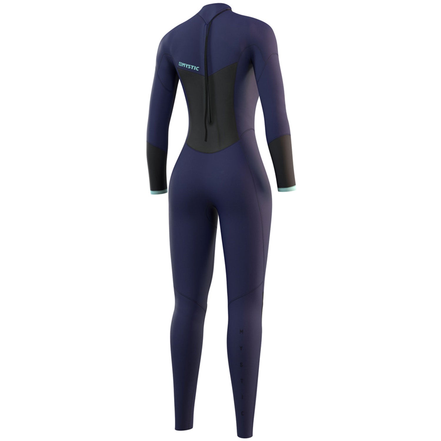  Mystic Womens Star 3/2mm Back-Zip Fullsuit Wetsuit - Night Blue
