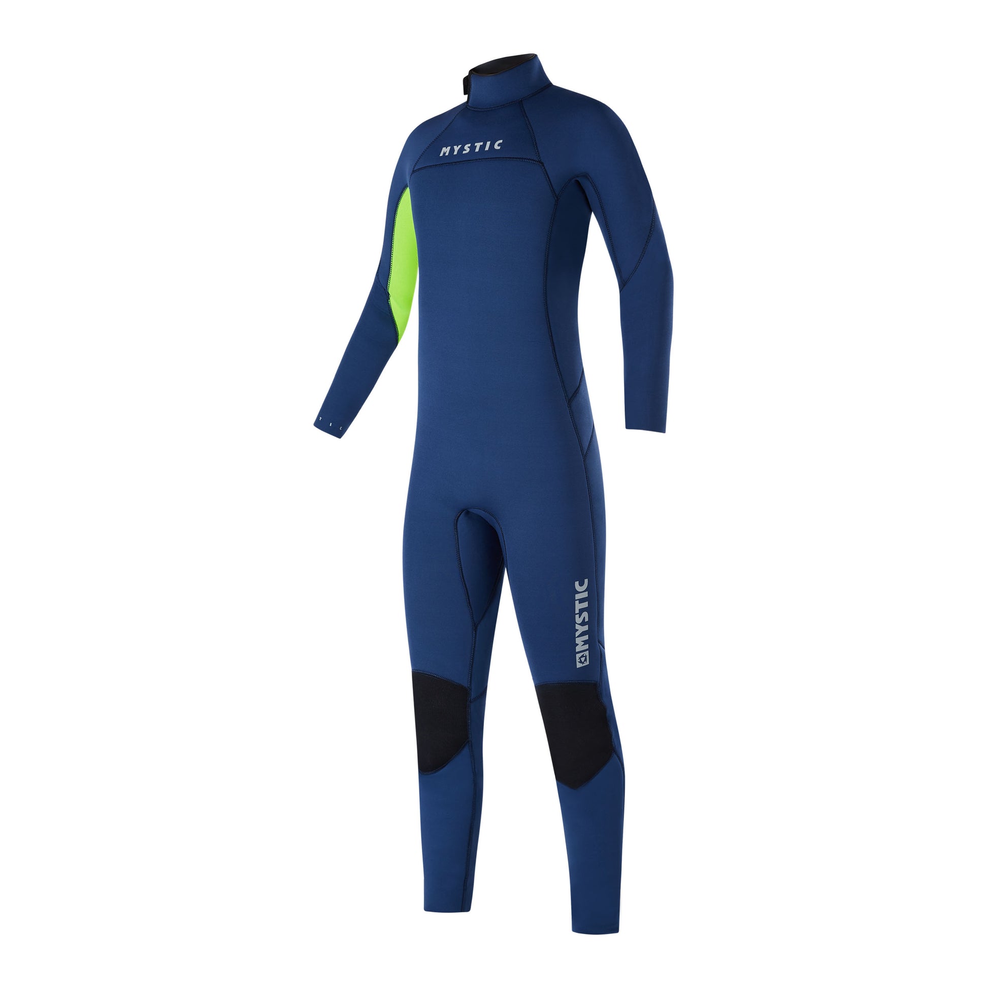  Mystic Junior Star 5/4mm Back-Zip Wetsuit - Night Blue