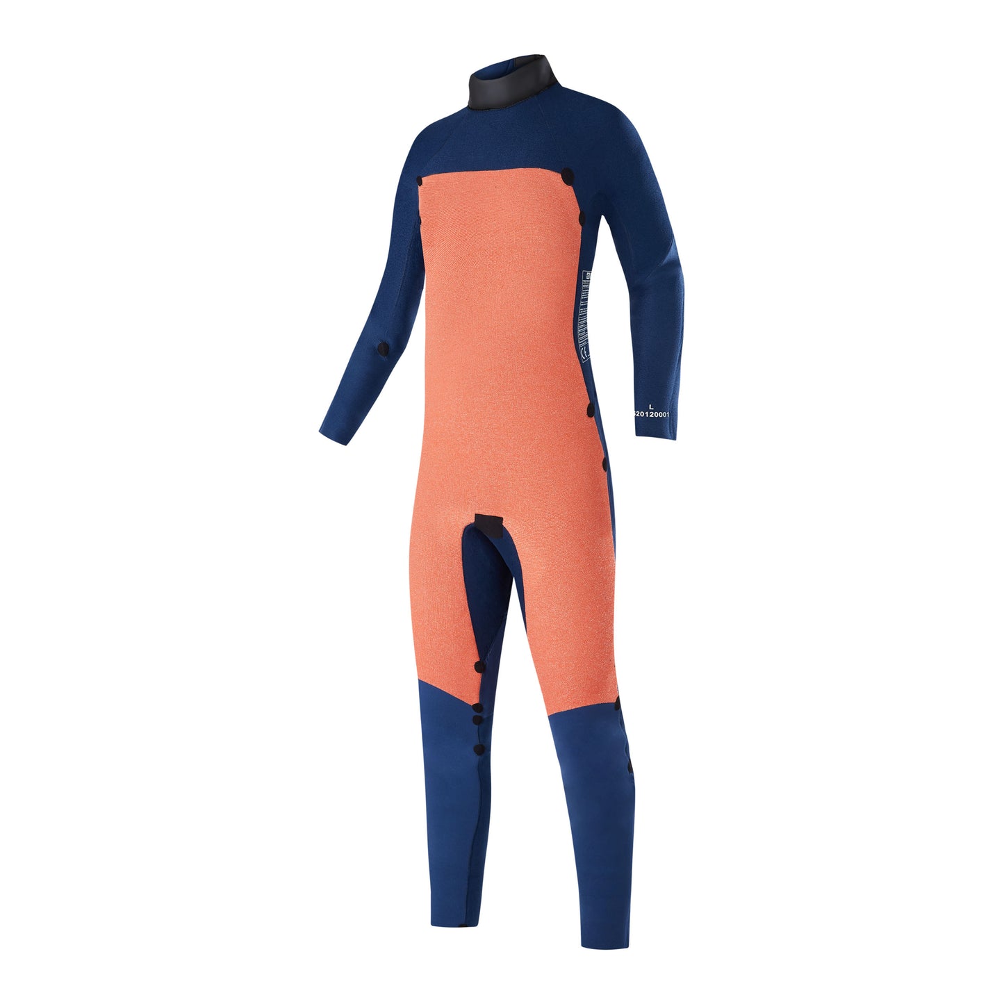  Mystic Junior Star 5/4mm Back-Zip Wetsuit - Night Blue