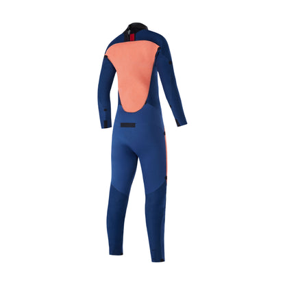  Mystic Junior Star 5/4mm Back-Zip Wetsuit - Night Blue