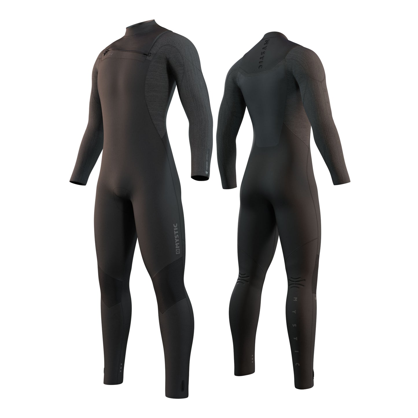  Mystic MAJESTIC 4/3 GBS Front Zip Wetsuit - Black
