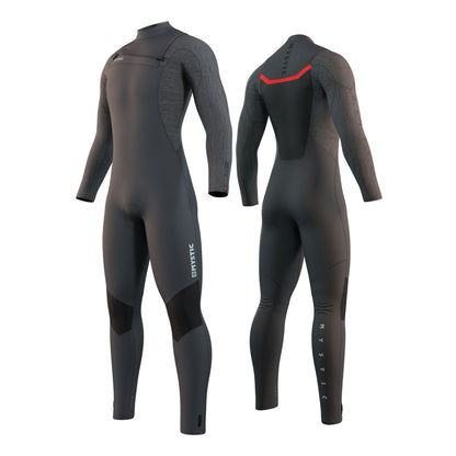  Mystic MAJESTIC 5/4 GBS Front Zip Wetsuit - Grey