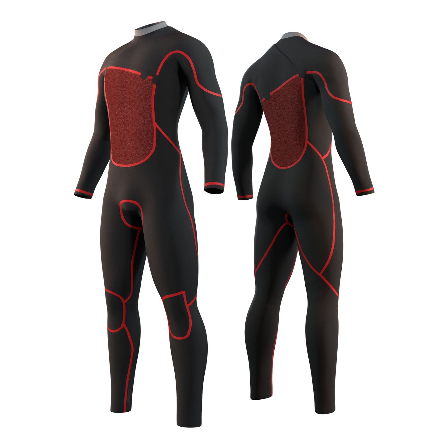  Mystic THE ONE 5/3mm Zip-Free Wetsuit - Dark Grey