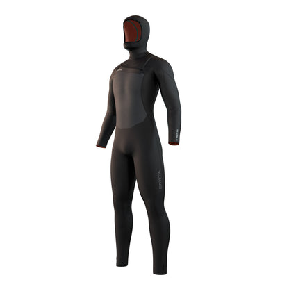 Mystic Voltt Hooded 6/4/3mm Front-Zip Fullsuit Wetsuit - Black