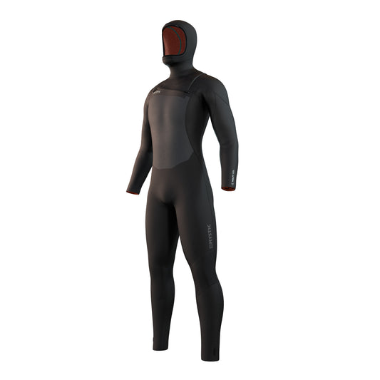  Mystic Voltt Hooded 6/4/3mm Front-Zip Fullsuit Wetsuit - Black