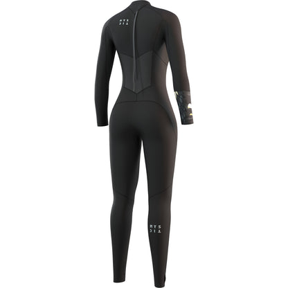  Mystic Womens Dazzled 5/3 Back Zip Wetsuit - Black