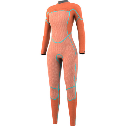  Mystic Womens GEM 5/4 Chest- Zip Wetsuit - Black