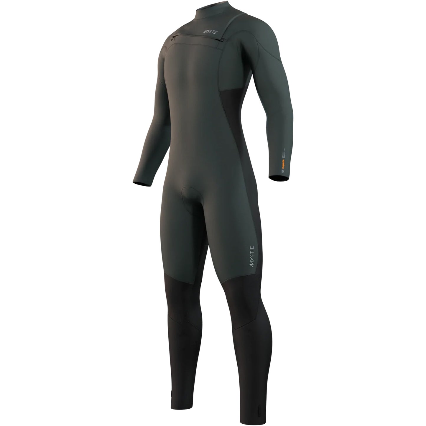  Mystic MAJESTIC 3/2 GBS Front Zip Wetsuit - Cypress Green