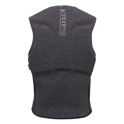  Mystic Block Kite Surfing Front-Zip Impact Vest - Grey