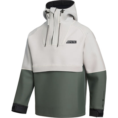  Mystic Fury Hoodie 3/2mm Neoprene Hoody - Dark Olive