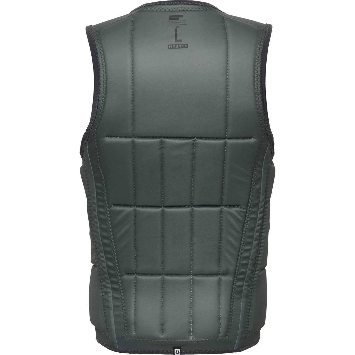  Mystic Anarchy Wake Boarding Impact Vest - Phantom Grey / Reversible