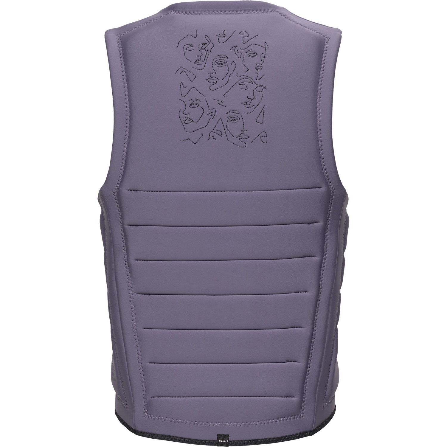  Mystic Mayhem Wake Boarding Impact Vest - Black / Reversible