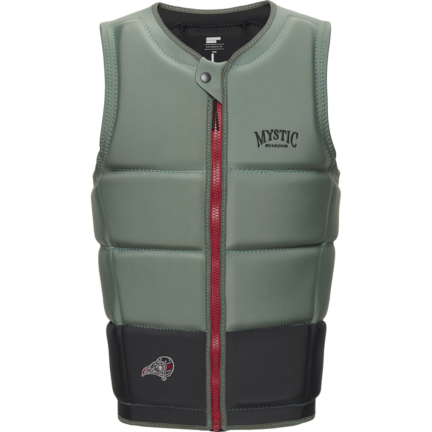  Mystic Peacock Wake Boarding Impact Vest - Dark Olive
