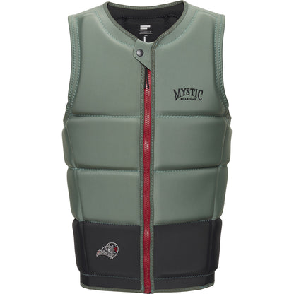  Mystic Peacock Wake Boarding Impact Vest - Dark Olive