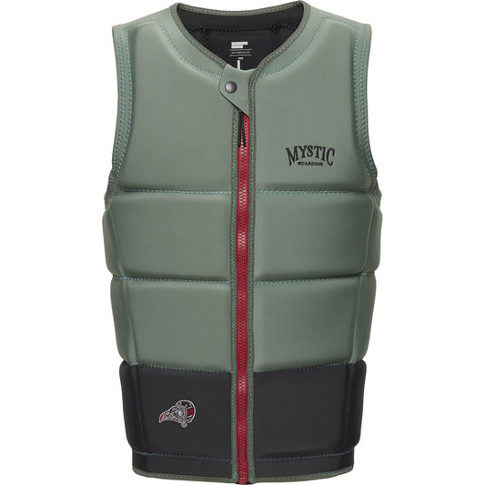 Mystic Peacock Wake Boarding Impact Vest - Dark Olive