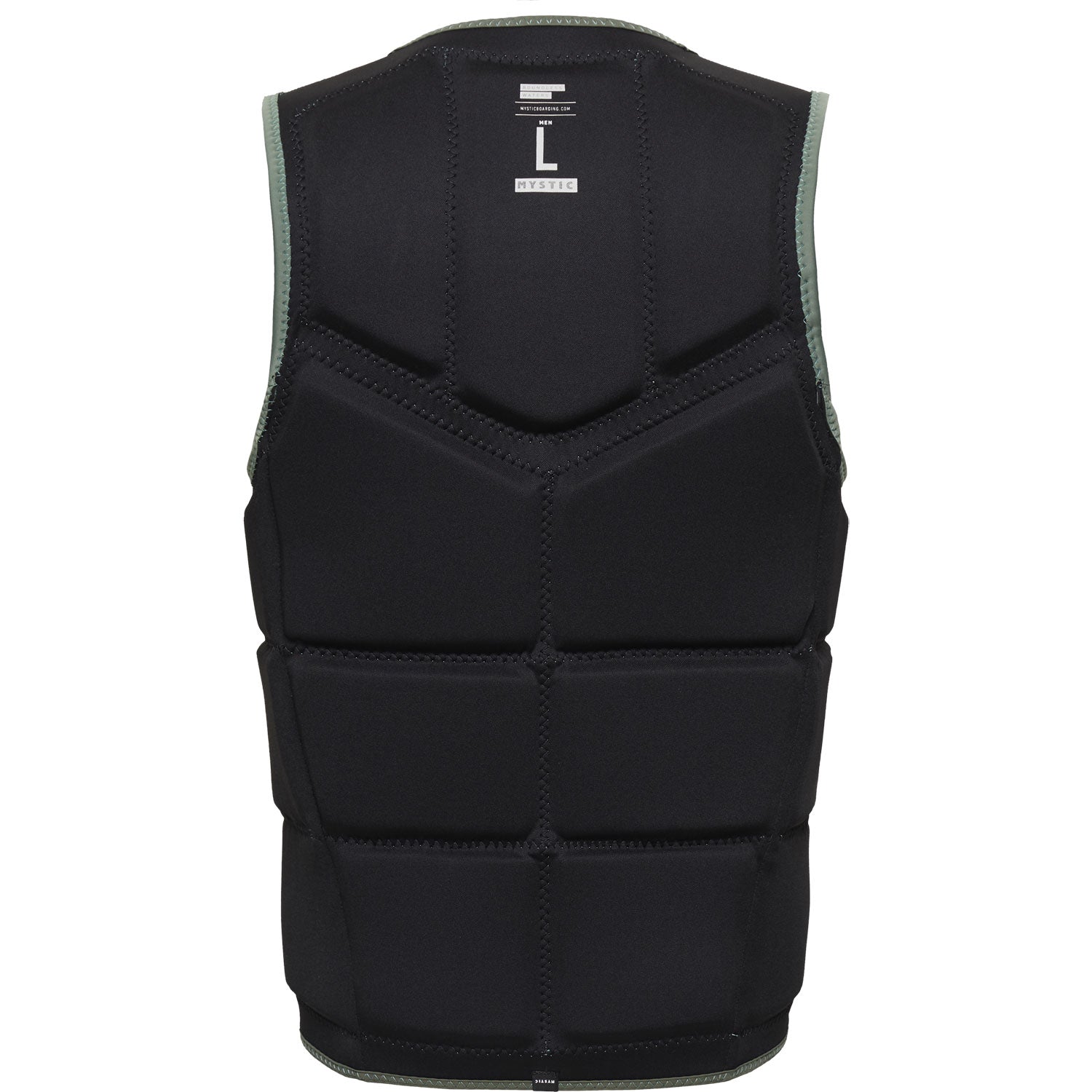  Mystic Peacock Wake Boarding Impact Vest - Dark Olive