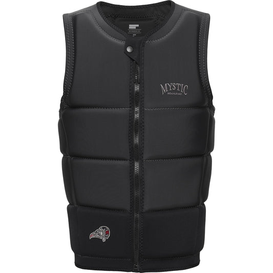  Mystic Peacock Wake Boarding Impact Vest - Black