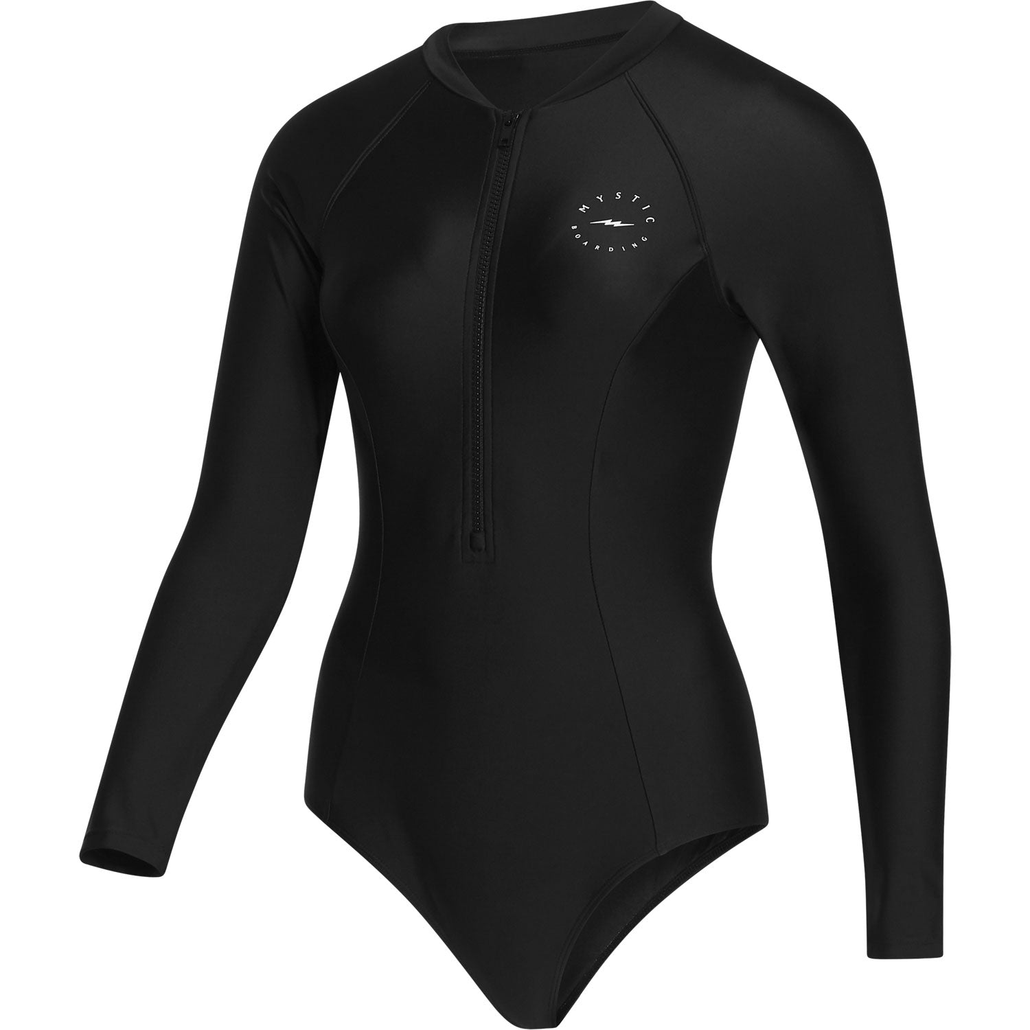  Mystic Womens Jayde Long Sleeve Swimsuit Rashvest - Black