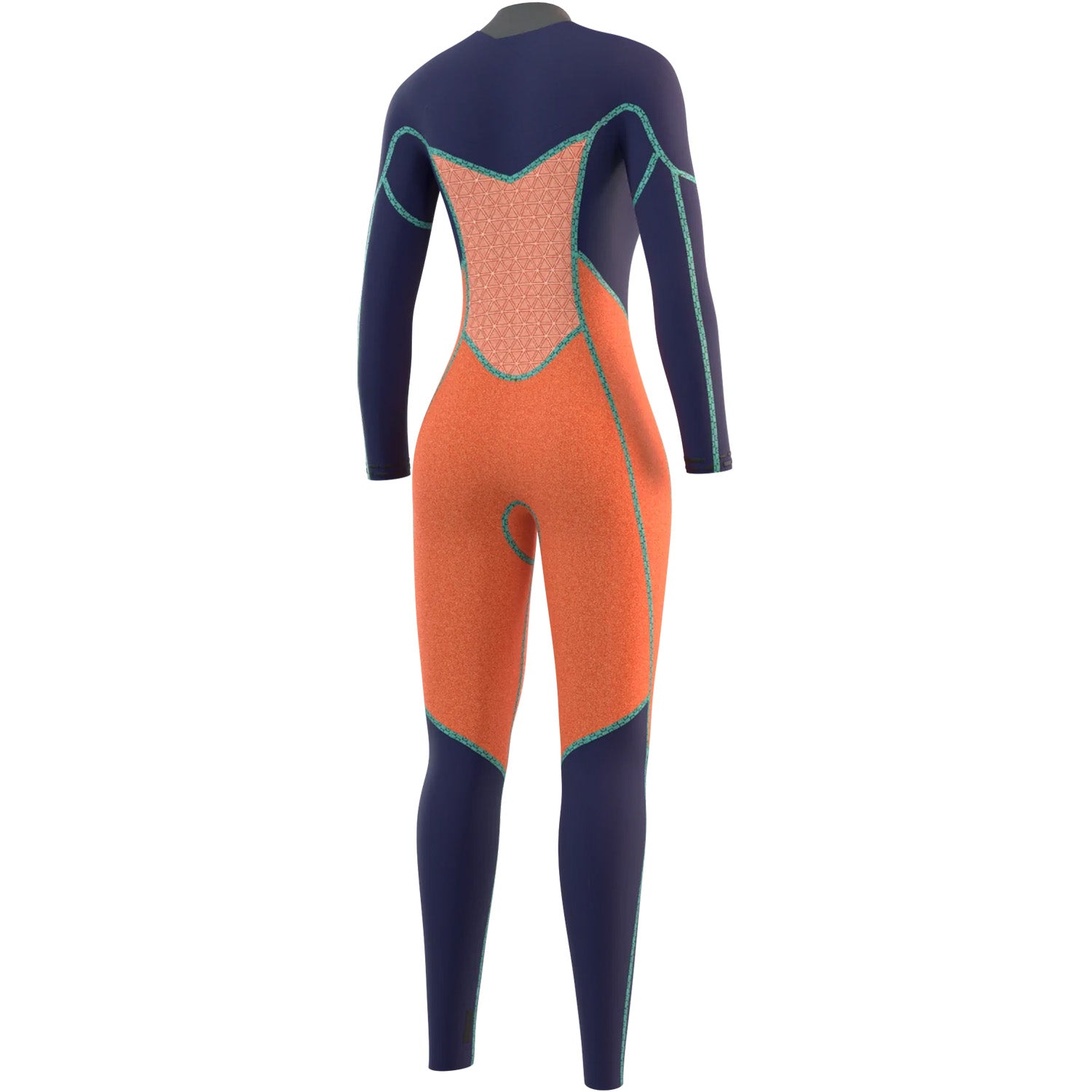  Mystic Womens Jayde 4/3mm Chest-Zip Fullsuit Wetsuit - Black