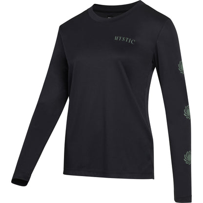  Mystic Womens Jayde Long-Sleeve Rashvest - Black