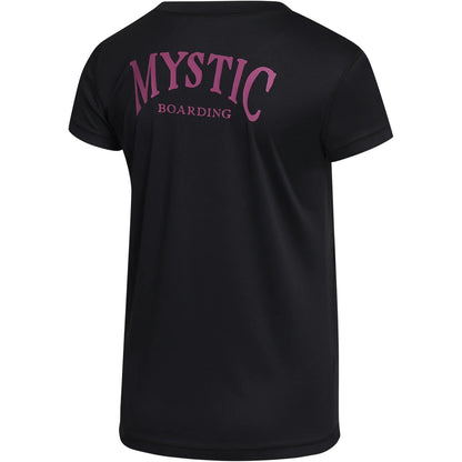  Mystic Womens Jayde Short-Sleeve Rashvest - Black