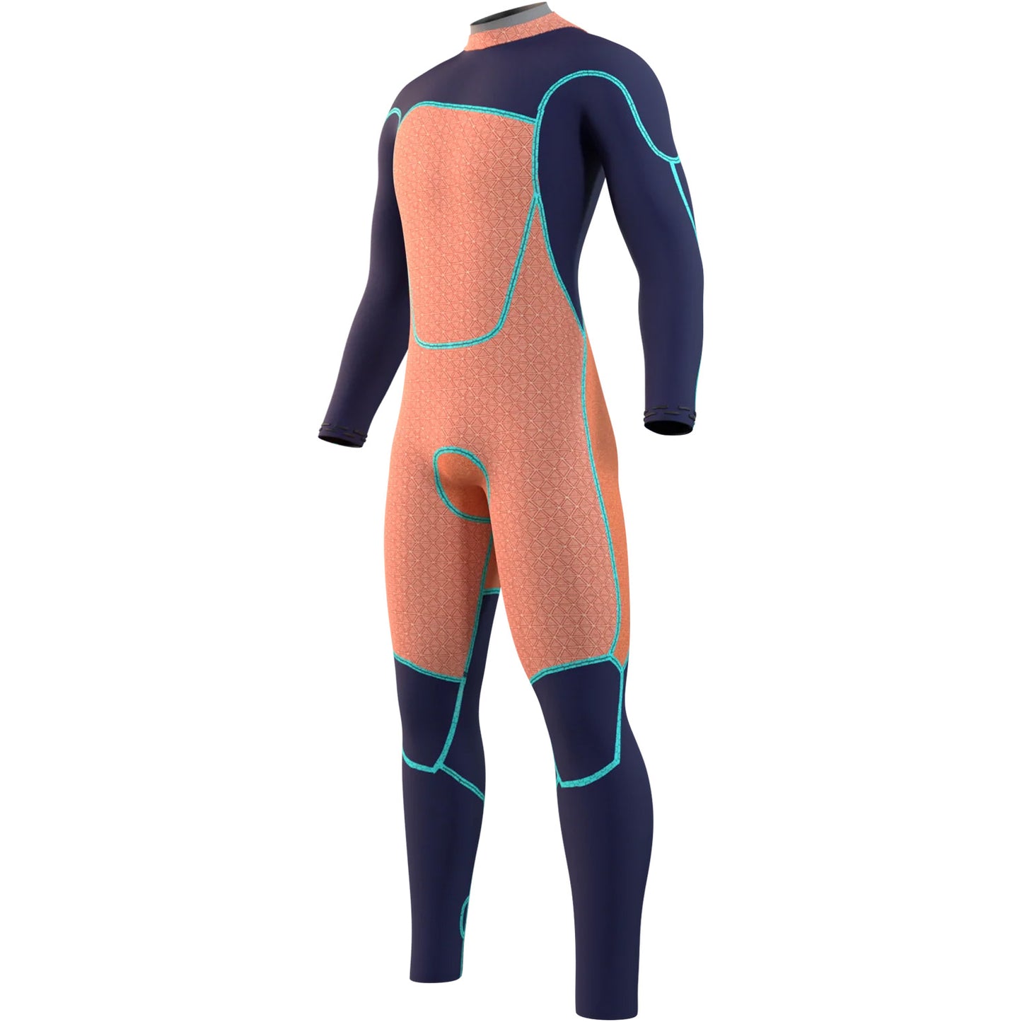  Mystic MAJESTIC 5/4 GBS Back Zip Wetsuit - Navy
