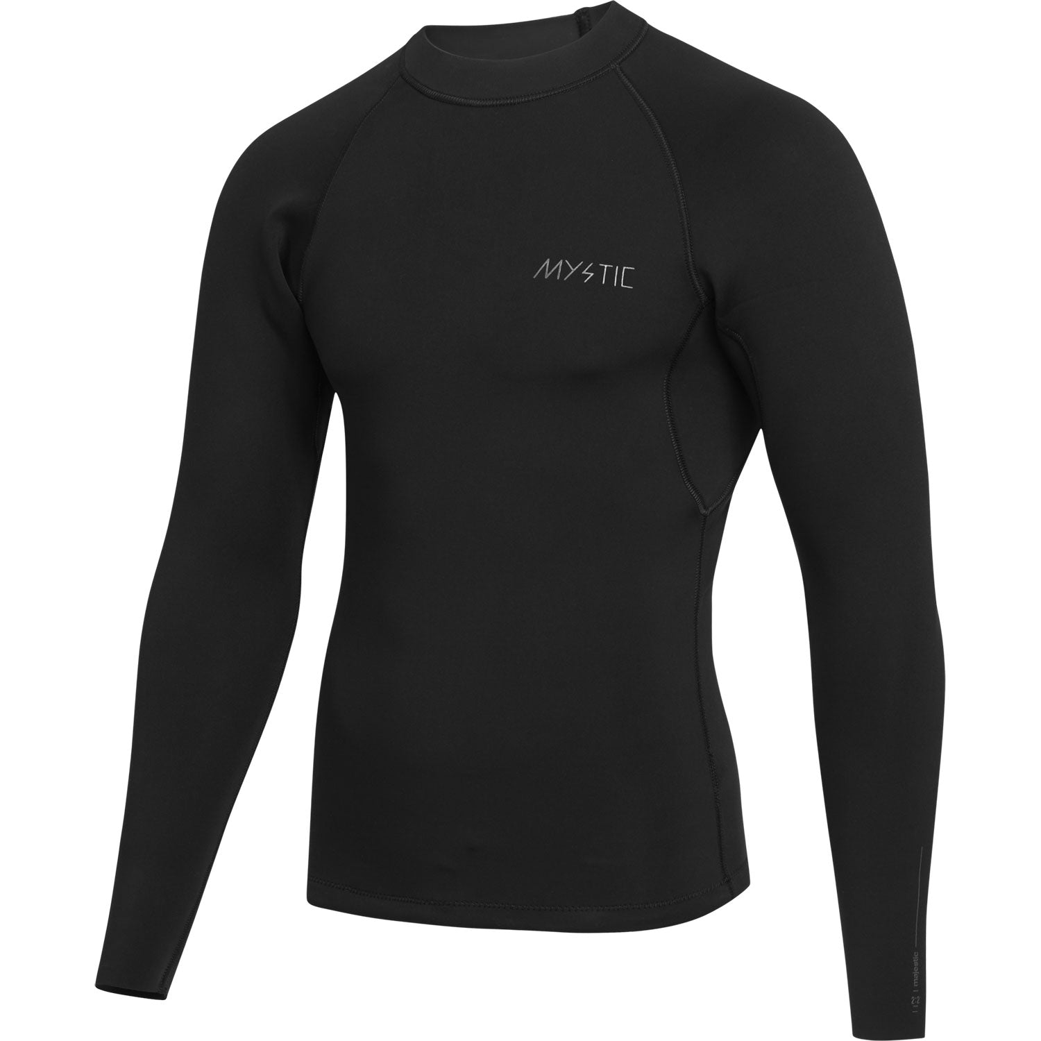  Mystic Majestic 2mm Long Sleeve Wetsuit Top - Black
