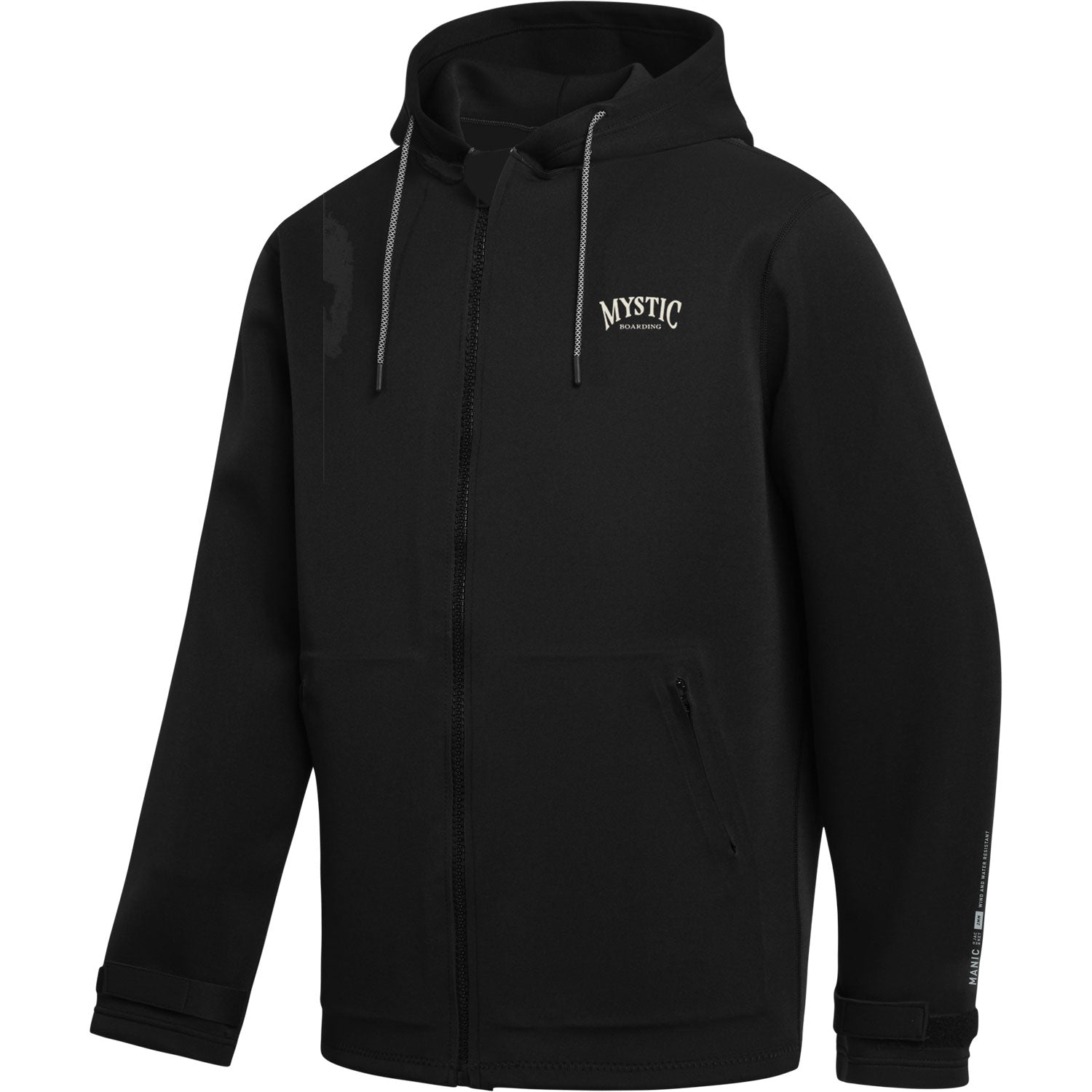  Mystic Manic Hoodie 2mm Neoprene Hoody - Black 230345