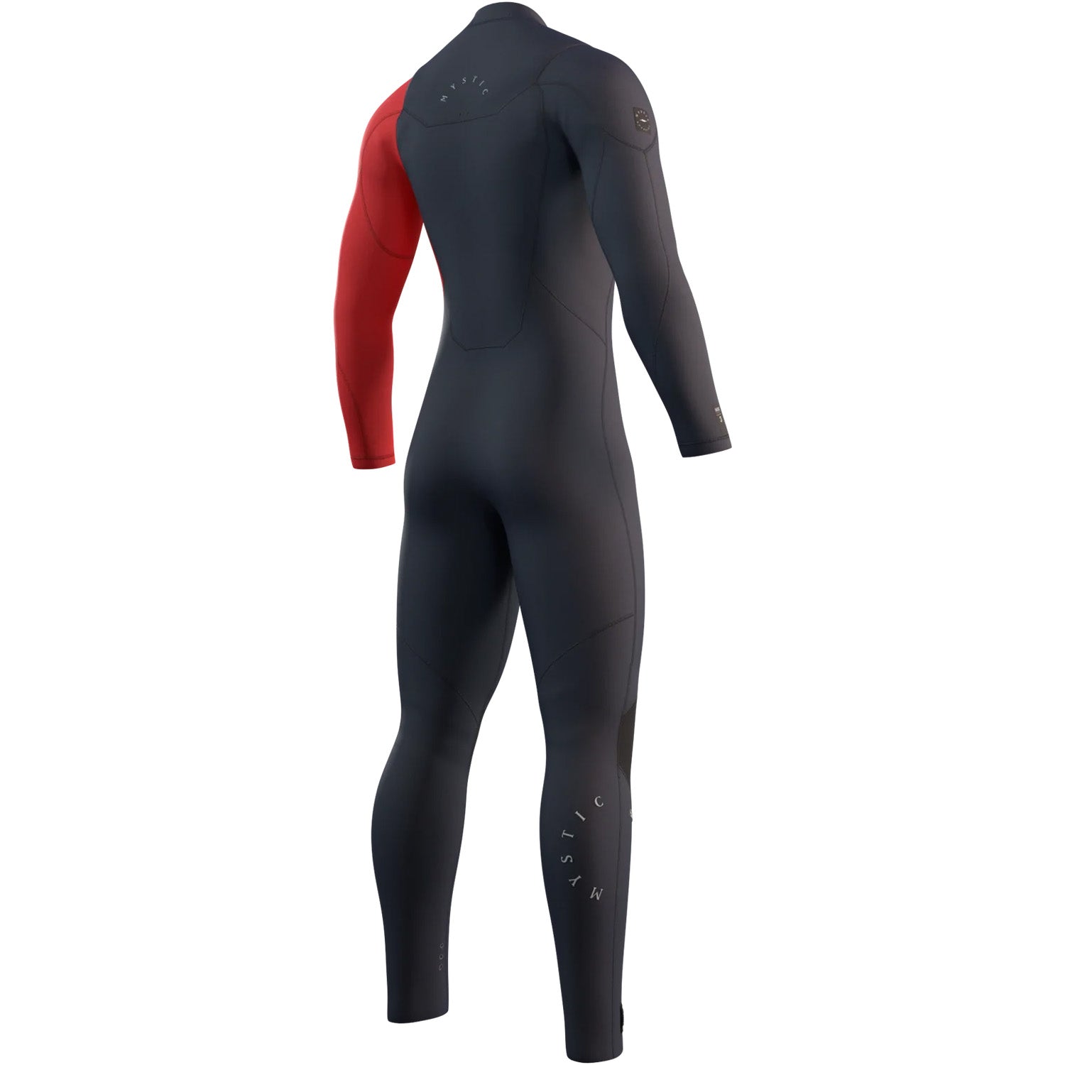  Mystic Marshall 5/3mm Front-Zip Fullsuit Wetsuit - Navy Red