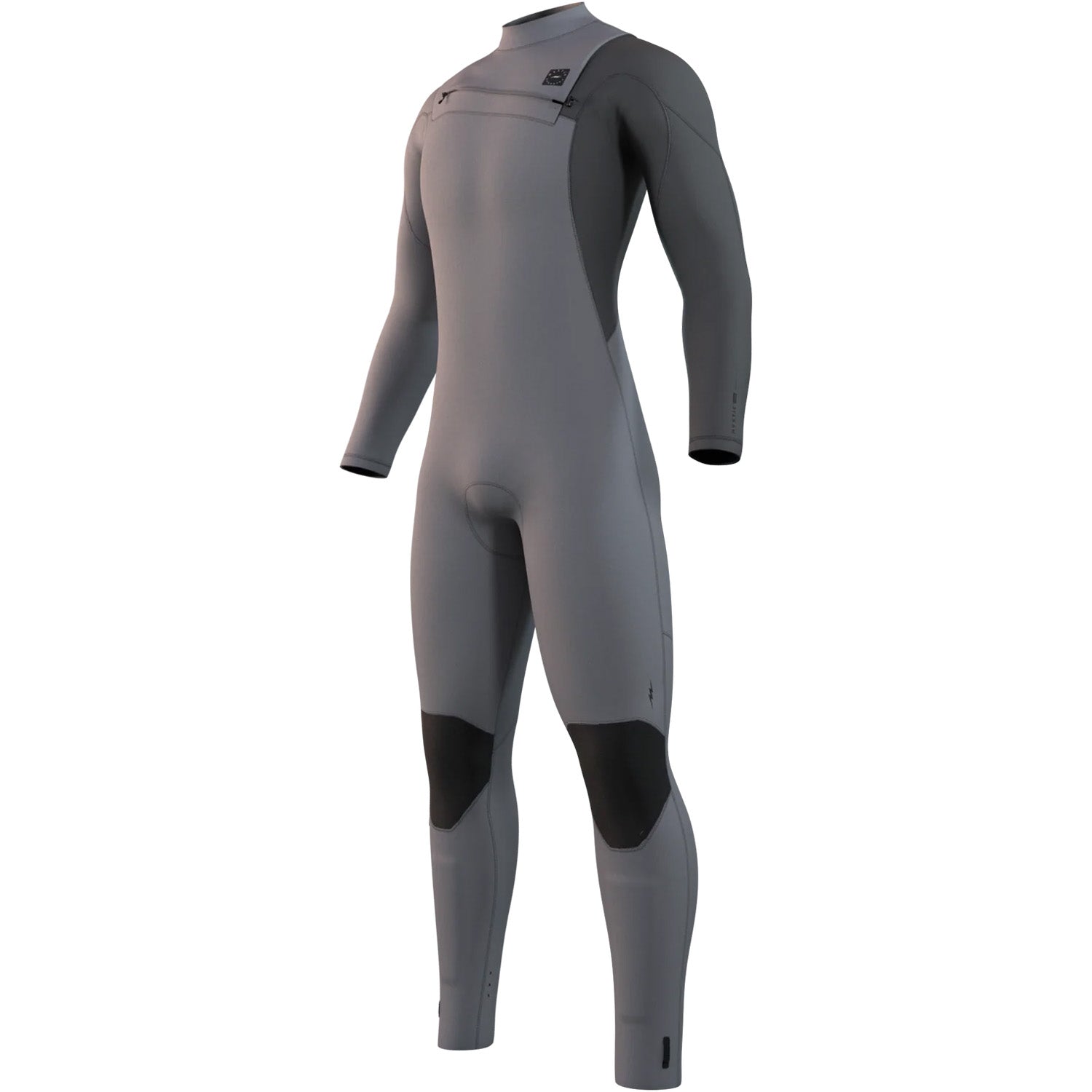  Mystic Marshall 5/3mm Front-Zip Fullsuit Wetsuit - Light Grey