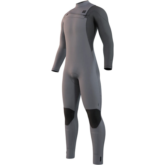  Mystic Marshall 3/2mm Front-Zip Fullsuit Wetsuit - Light Grey