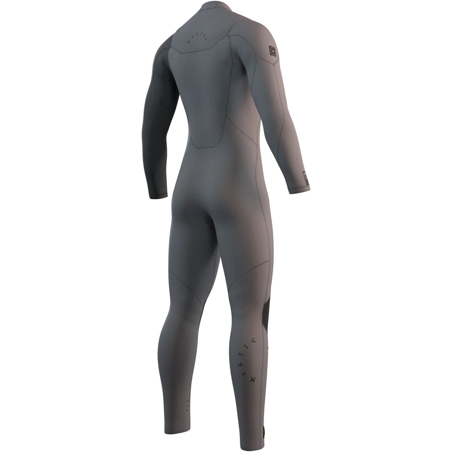  Mystic Marshall 3/2mm Front-Zip Fullsuit Wetsuit - Light Grey