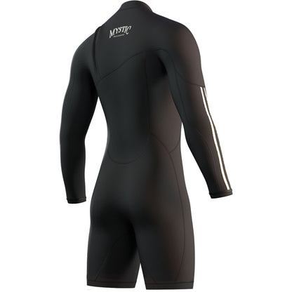  Mystic THE ONE 3/2mm Zip-Free Long Arm Shorty Wetsuit - Black