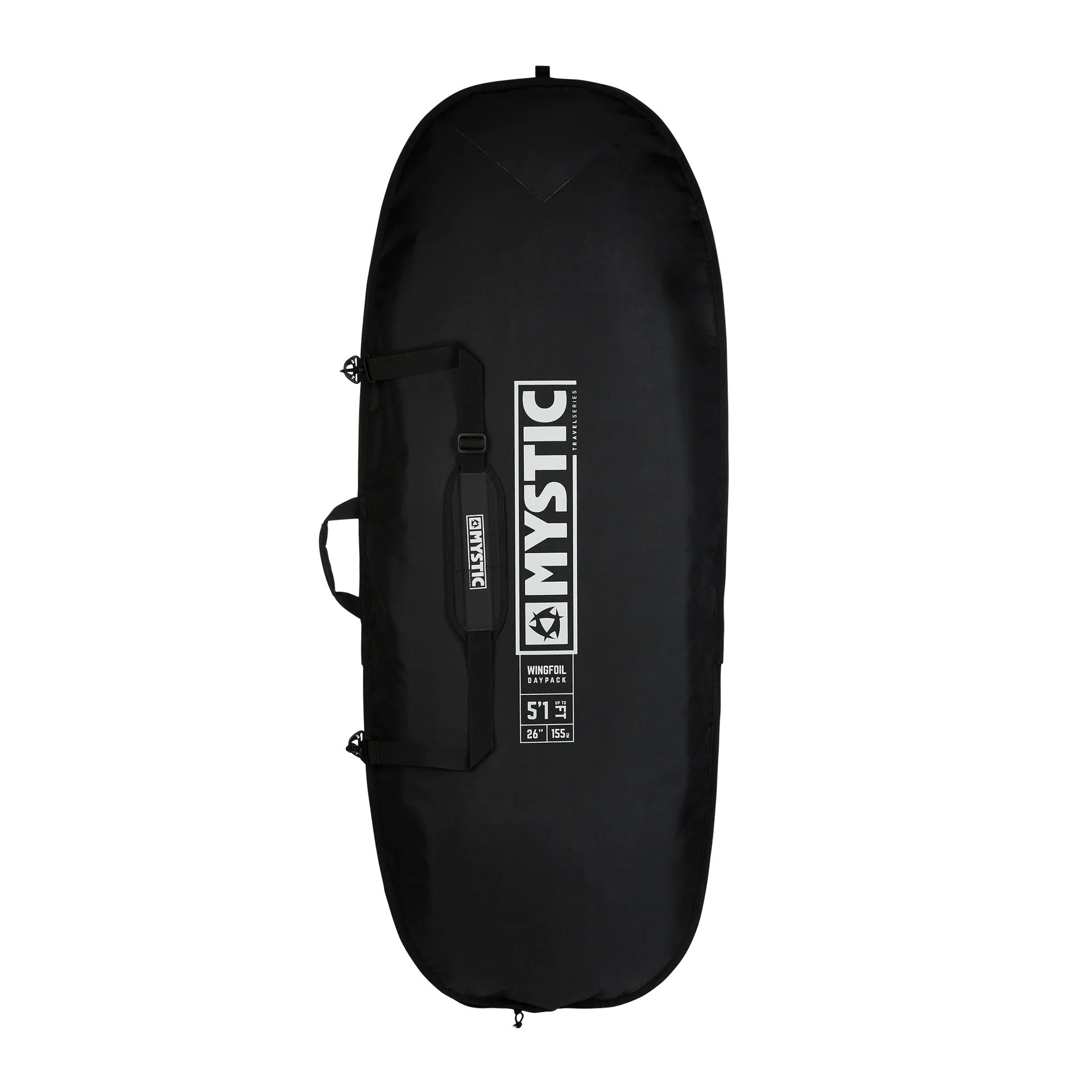  Mystic Star Foil Board Bag Day Pack - Slim Fit - Black