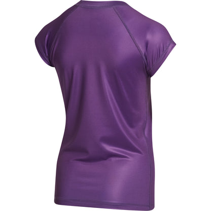  Mystic Womens Star Short Sleeve Rashvest - Sunset Purple