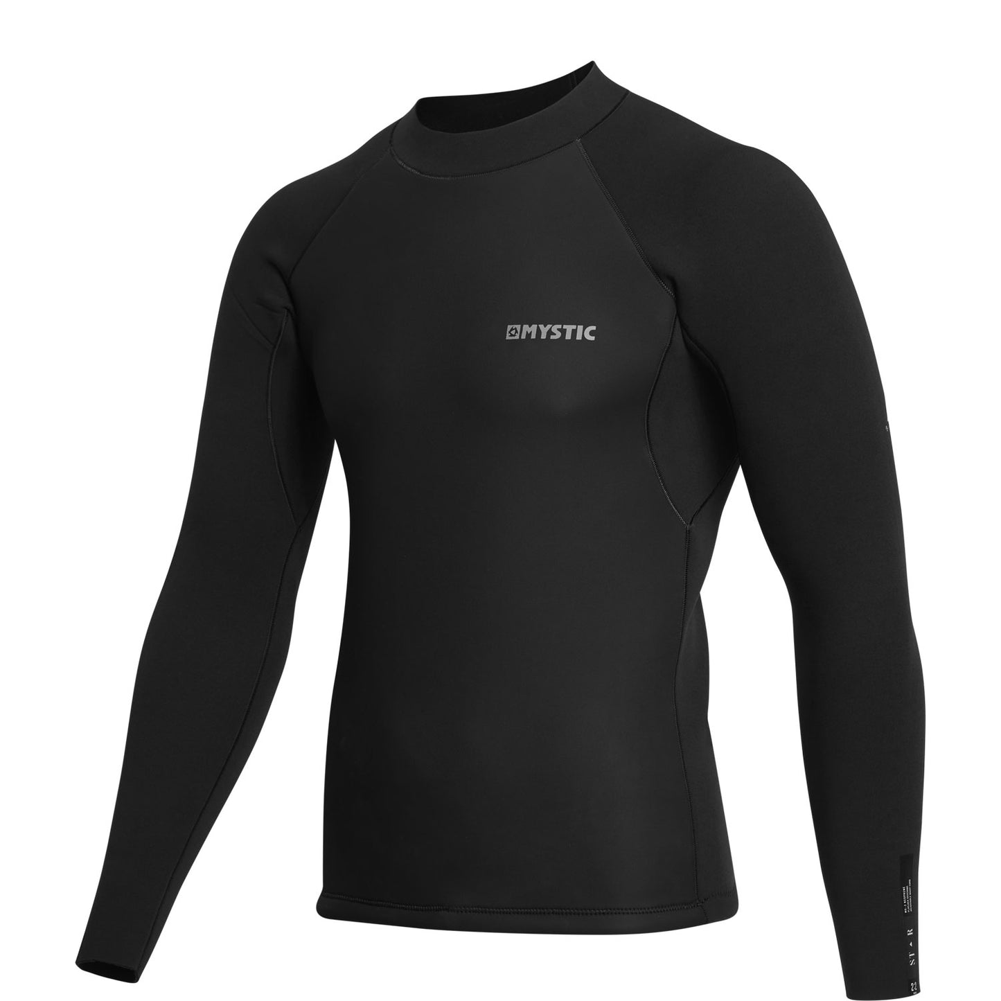  Mystic Star 2mm Long Sleeve Wetsuit Top - Black