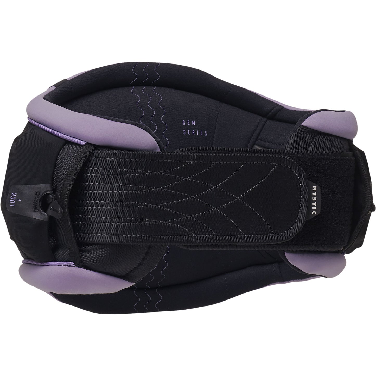  Mystic Womens Gem Waist Harness - No Spreader Bar - Dusty Lilac 230191
