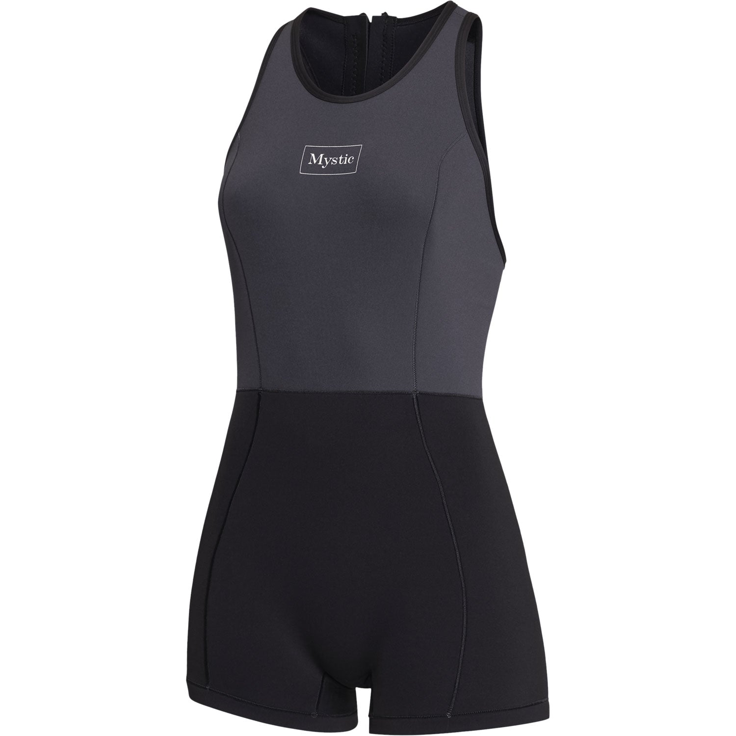  Mystic Womens Lunar 2/2mm Short Jane Wetsuit - Black