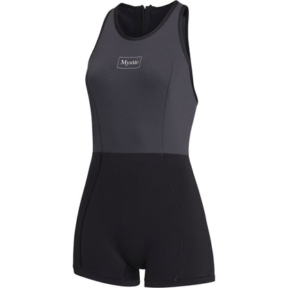  Mystic Womens Lunar 2/2mm Short Jane Wetsuit - Black